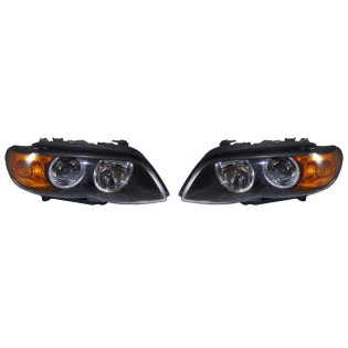 Фары Бмв Х5 BMW X5 E53 (2003-2006) комплект 2 штуки левая и правая SAT высокое качество
