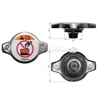Крышка радиатора 3VZ,2JZ,3SFE,NZ,1-2AR,1-2GR,2TR,1NR,1UR,2UZ (1,1) TOYOTA